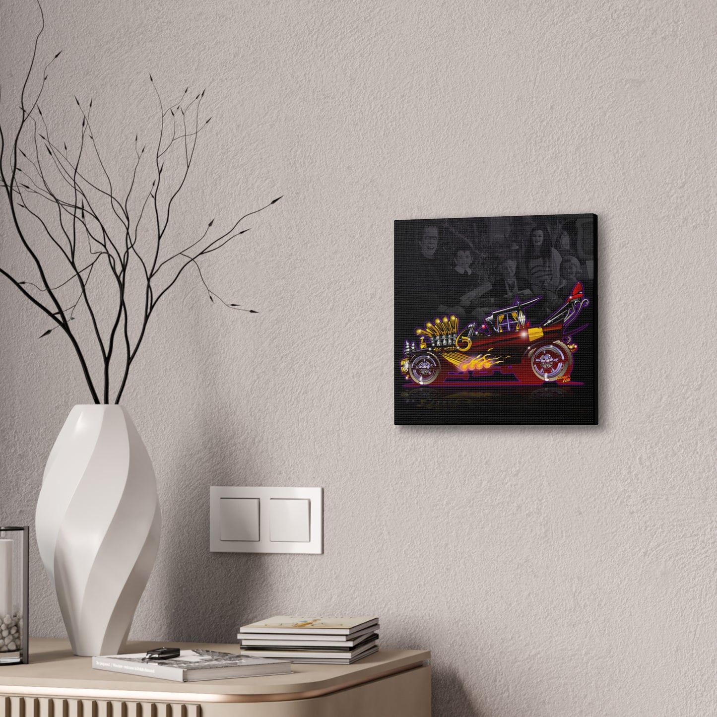MUNSTERS MUNSTER KOACH Canvas Art Wall Print - 12x12