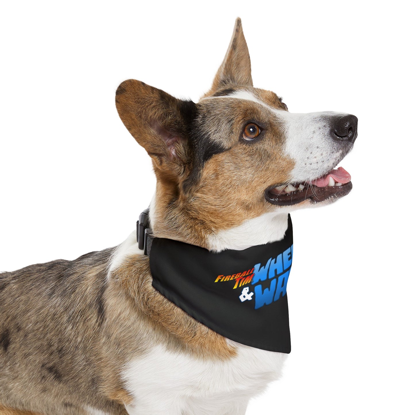 WHEELS & WAVES Car Show Official Pet Bandana Collar