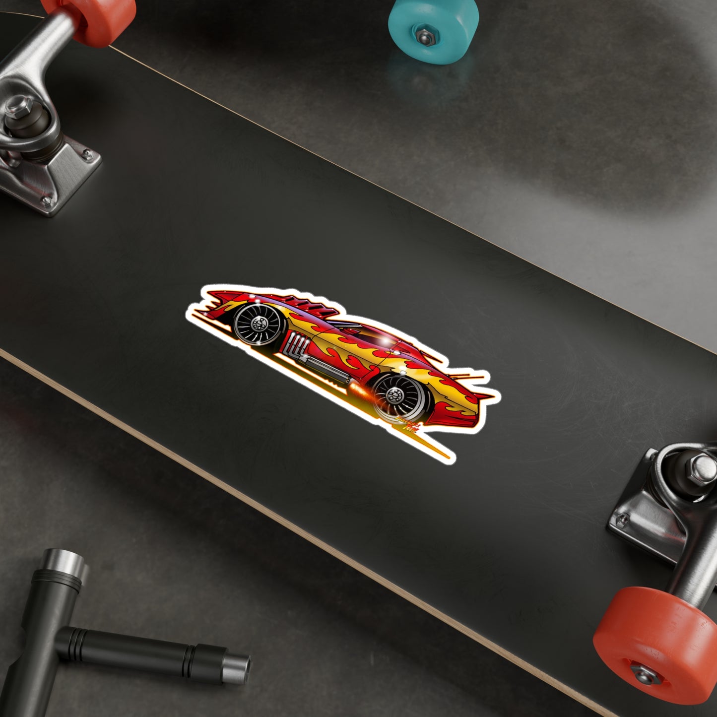 CORVETTE SUMMER Movie Car Stickers in 4 Sizes