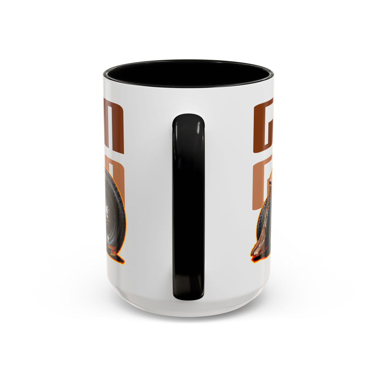 CUSTOM RAT ROD Hot Rod Gretchen Collectible Fireball Art Coffee Mug - 2 Sizes