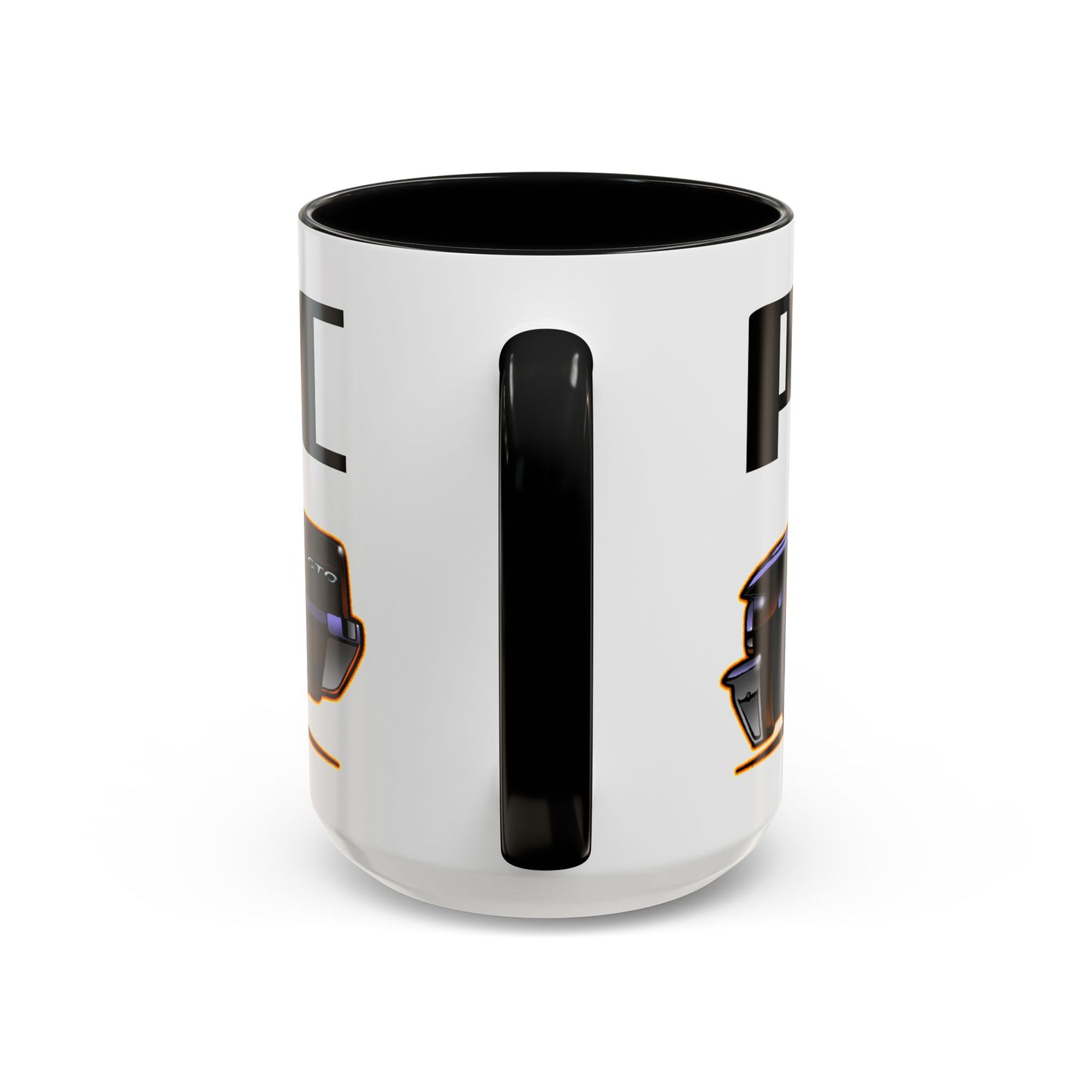 PONTIAC GTO 1964 BLACK Muscle Car Collectible Coffee Art Mug - 11oz