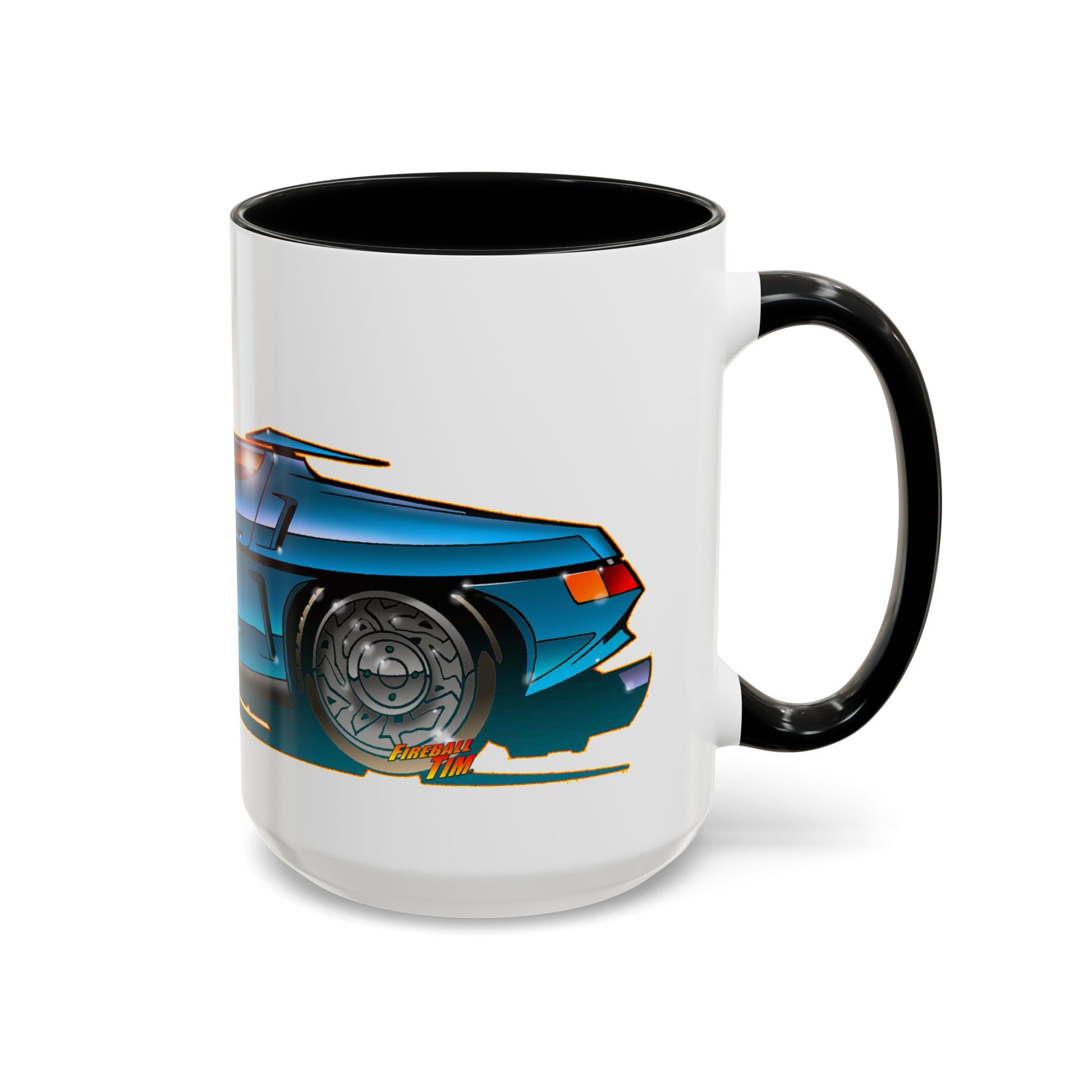 THE MAN FROM UNCLE Piranha TV Car Concept Art Coffee Mug 2 Sizes 2 Colors-Mug-Fireball Tim Garage