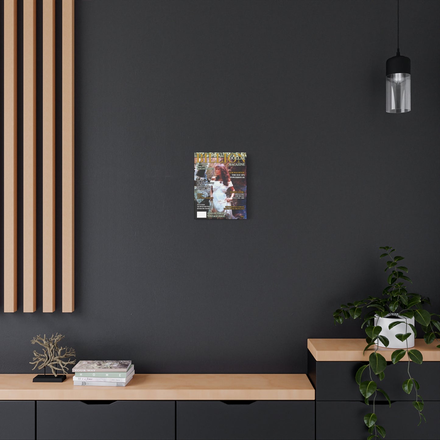 BILLION DOLLAR MAGAZINE Canvas Wall Art - 11x14