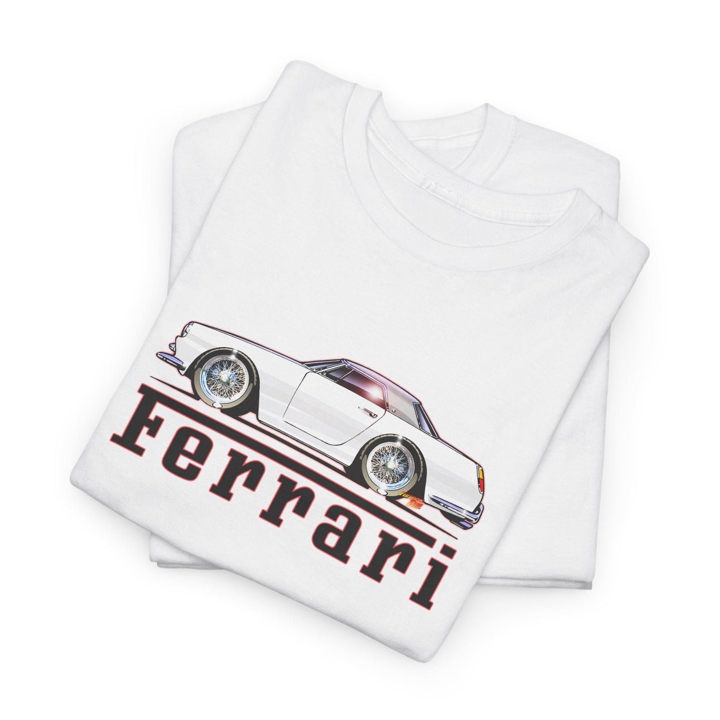 FERRARI 250GT 1959 Classic Car Concept Art Heavy Cotton Tee 10 Colors