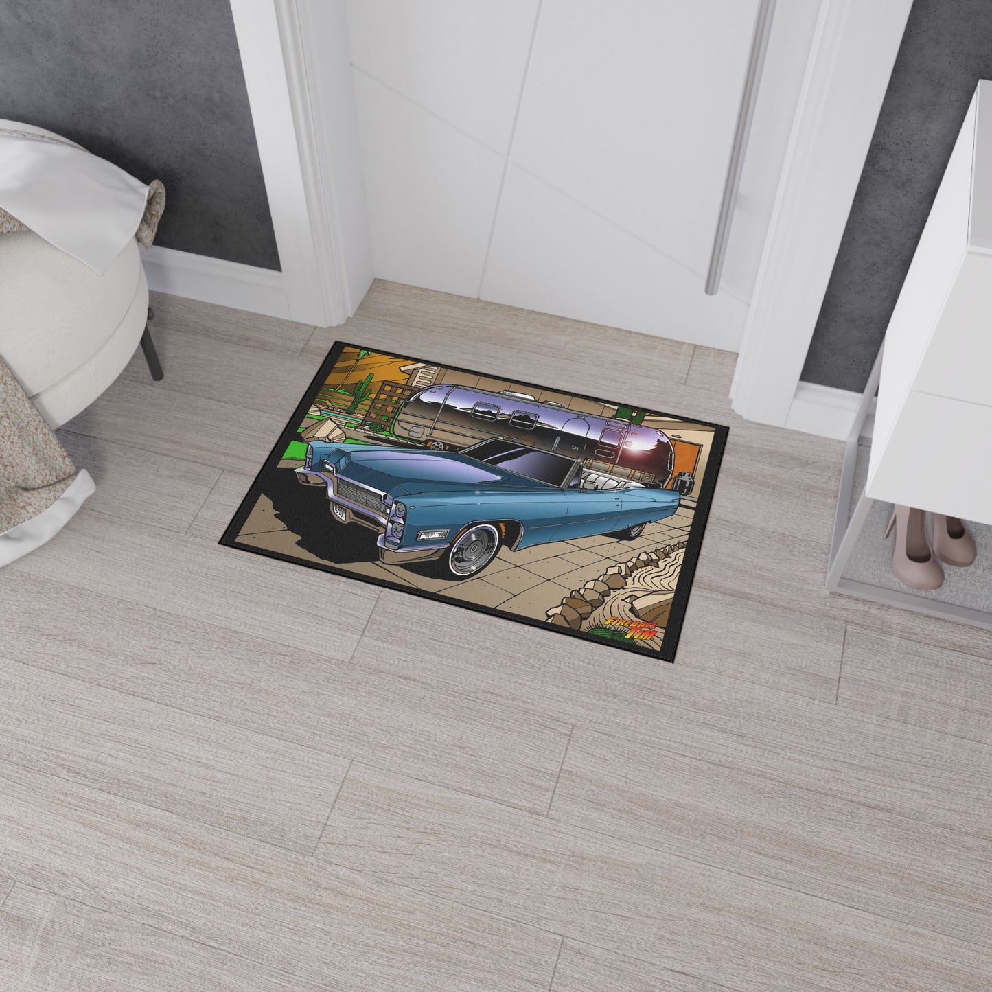 CADILLAC 1968 VINTAGE Airstream Heavy Duty Floor Mat 24x36