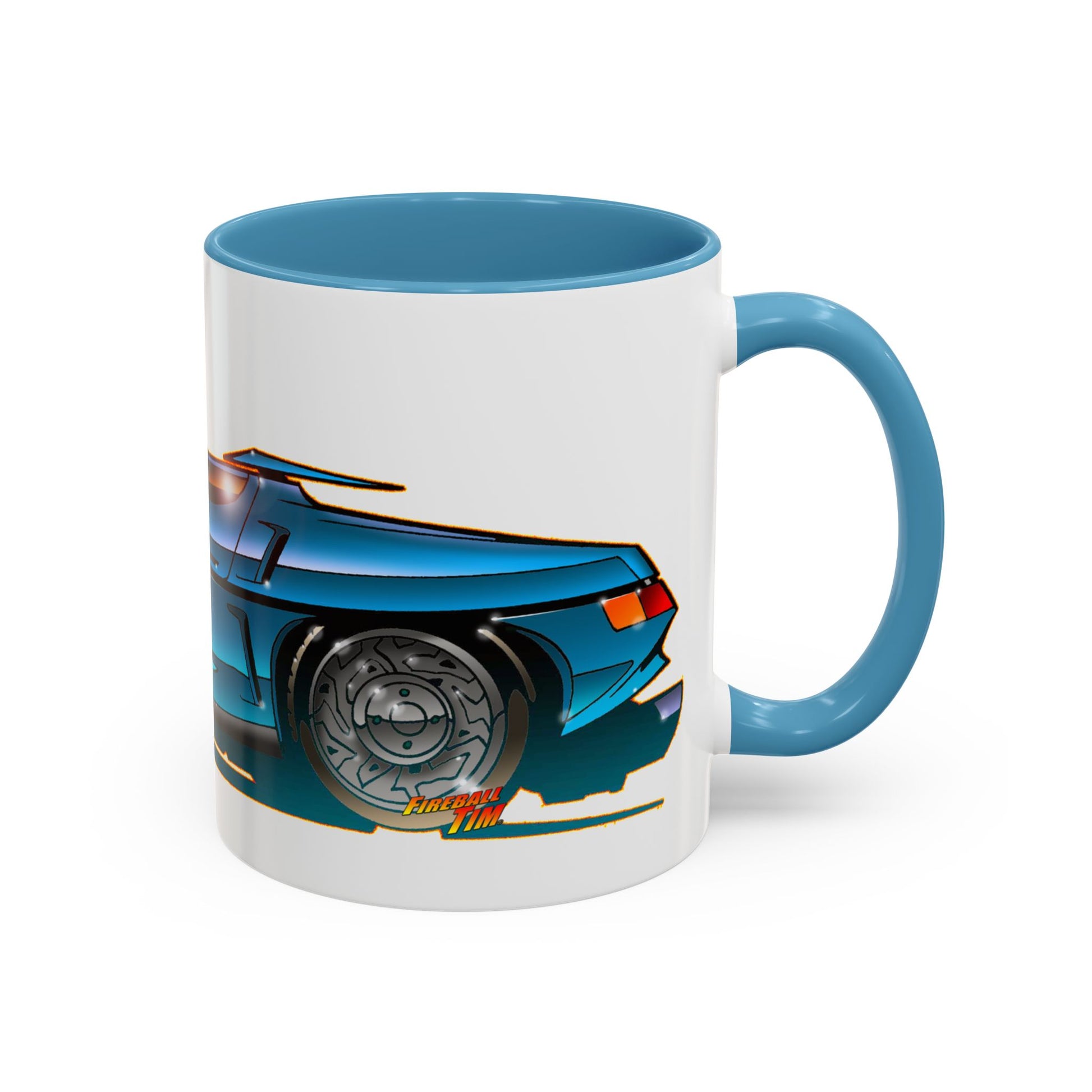 THE MAN FROM UNCLE Piranha TV Car Concept Art Coffee Mug 2 Sizes 2 Colors-Mug-Fireball Tim Garage