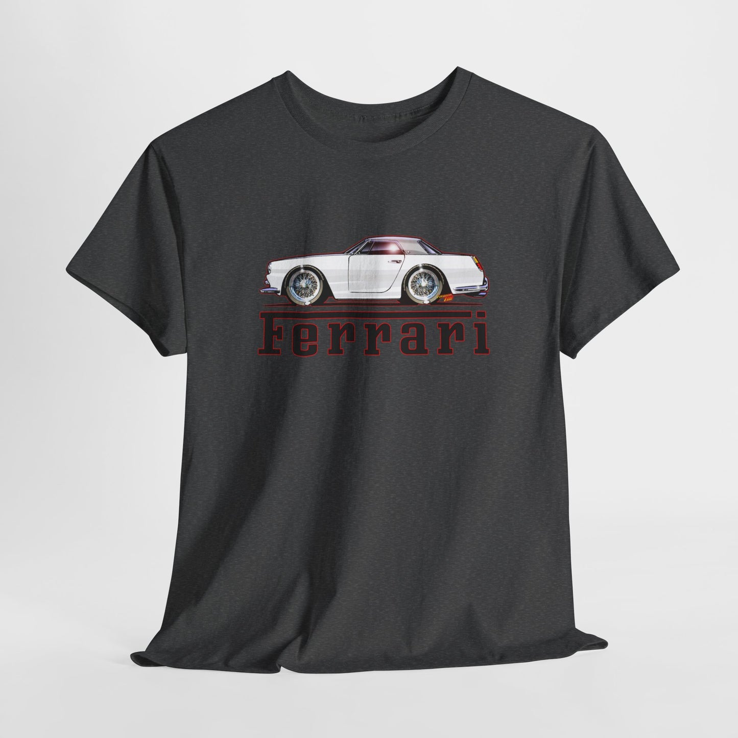 FERRARI 250GT 1959 Classic Car Concept Art Heavy Cotton Tee 10 Colors