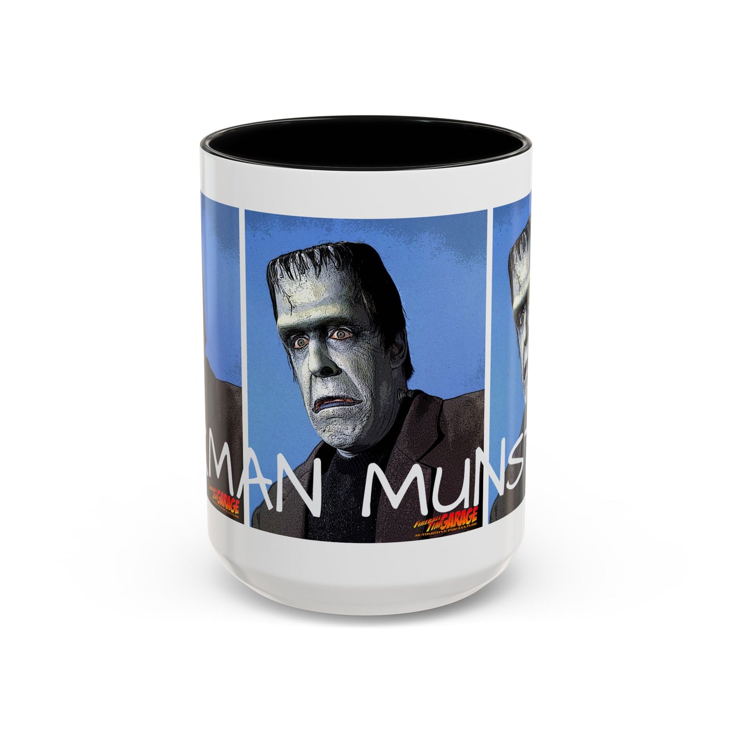 MUNSTERS HERMAN MUNSTER Vintage Character Coffee Mug 2 Sizes-Mug-Fireball Tim Garage