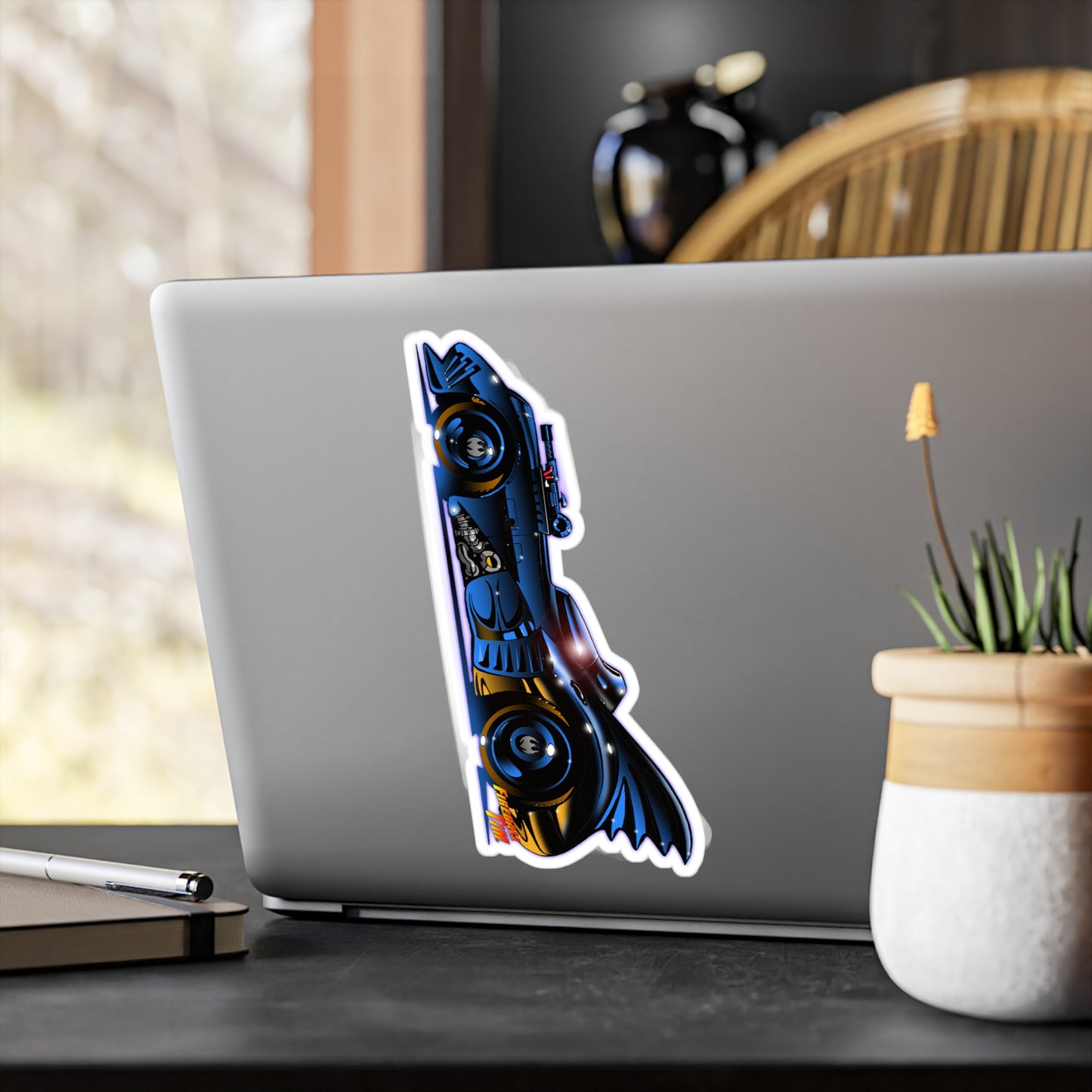 BATMOBILE 1989 BATMAN Stickers in 4 Sizes