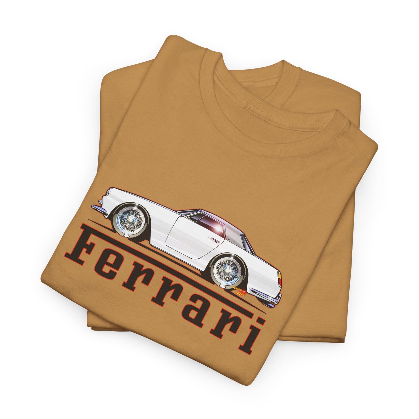 FERRARI 250GT 1959 Classic Car Concept Art Heavy Cotton Tee 10 Colors