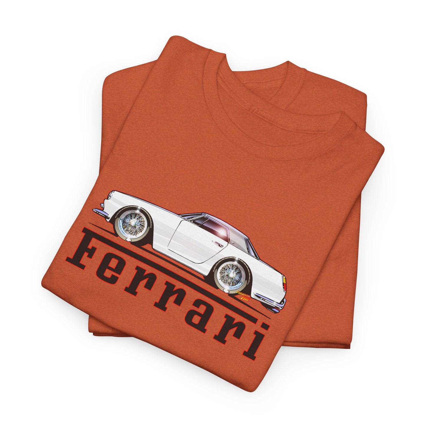 FERRARI 250GT 1959 Classic Car Concept Art Heavy Cotton Tee 10 Colors