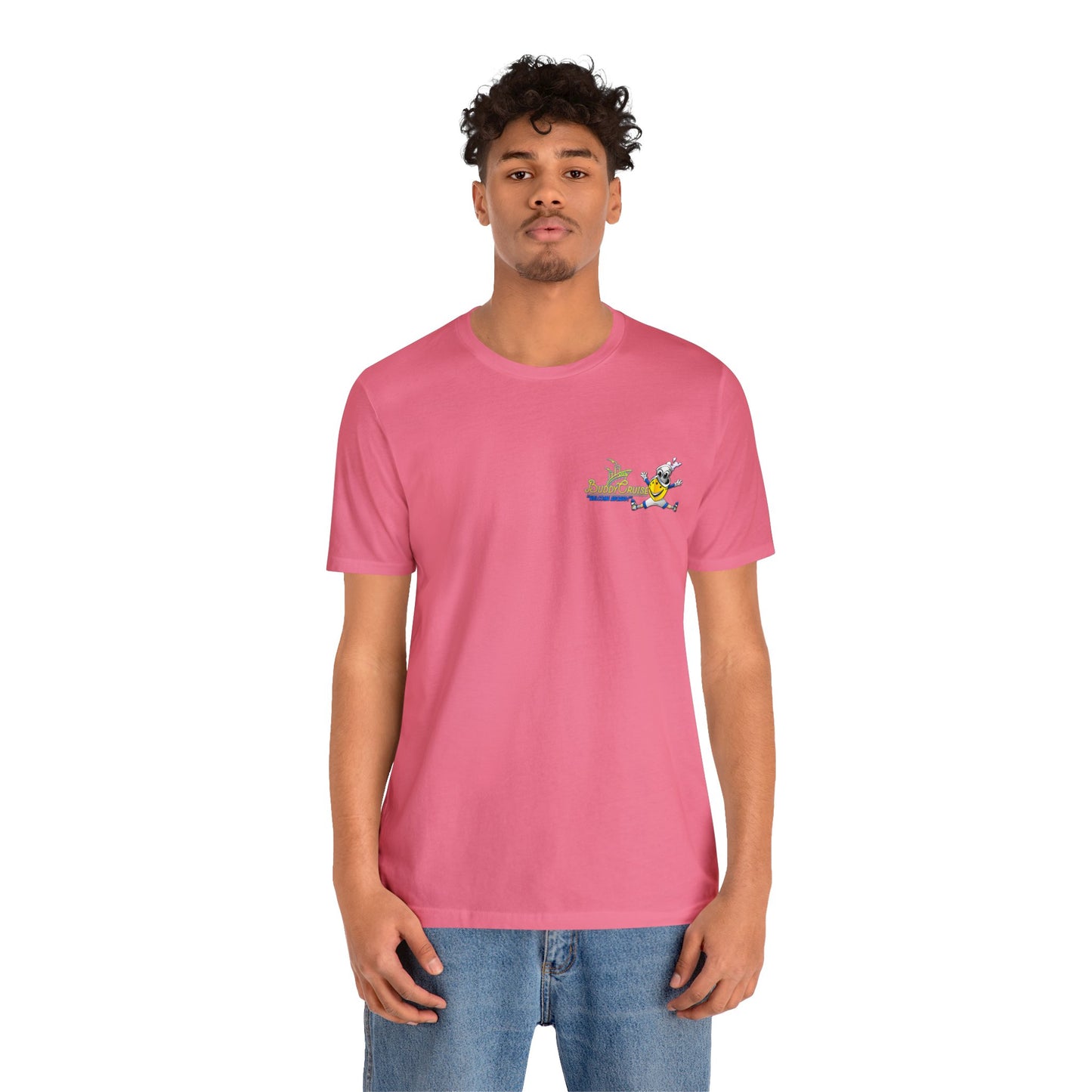 BUDDY CRUISE Unisex Jersey Short Sleeve Tee in 9 Colors
