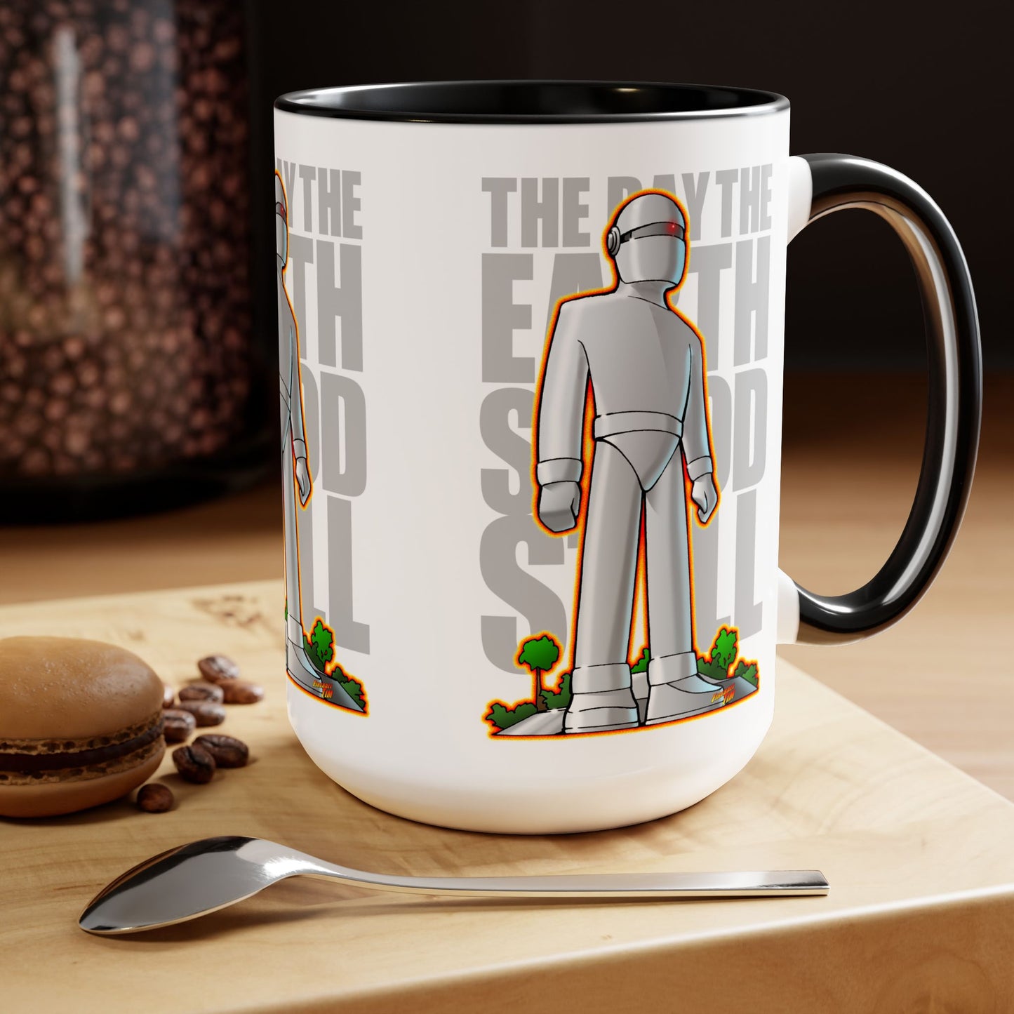 THE DAY THE EARTH STOOD STILL Vintage Gort Robot Coffee Mug 15oz
