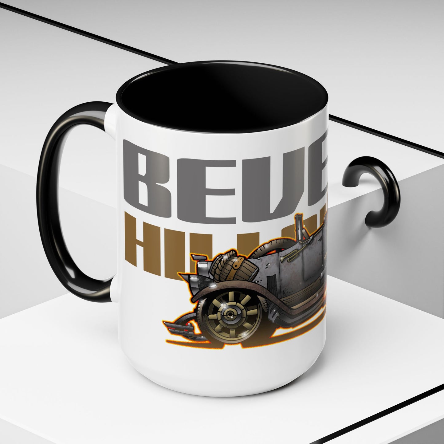 THE BEVERLY HILLBILLIES TV Show Jalopy Car Collectible Coffee Mug - 2 Sizes