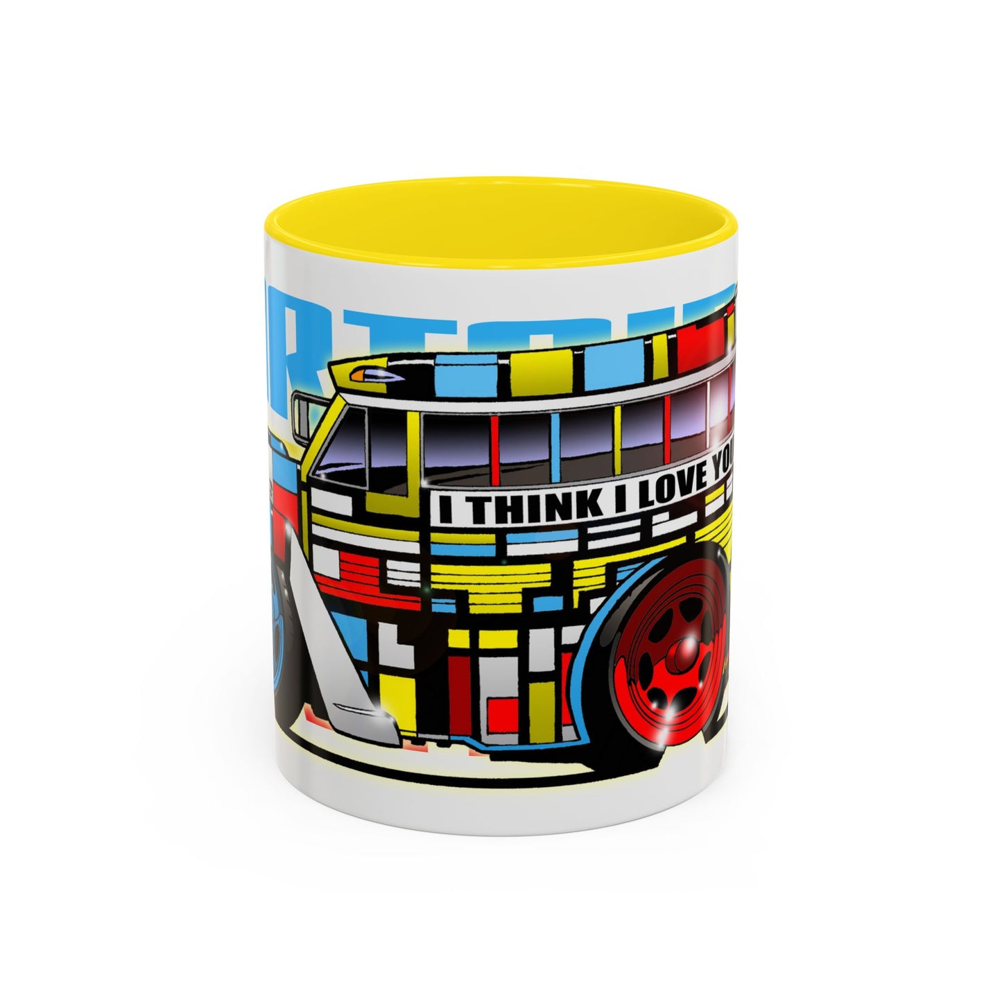 PARTRIDGE FAMILY BUS Collectible Coffee Mug - 2 Sizes 3 Colors