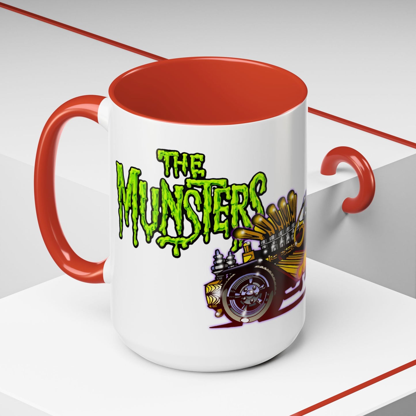 THE MUNSTERS TV Show Munster Koach Concept Art Coffee Mug 11 & 15oz-Mug-Fireball Tim Garage