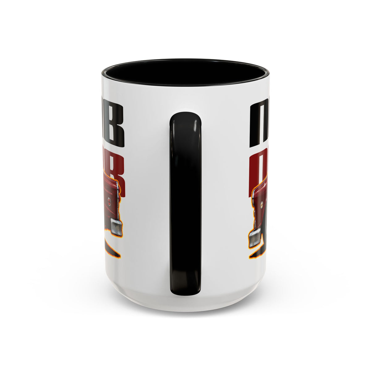 NATICK CHECKER CAB Collectible Fireball Art Coffee Mug - 2 Sizes