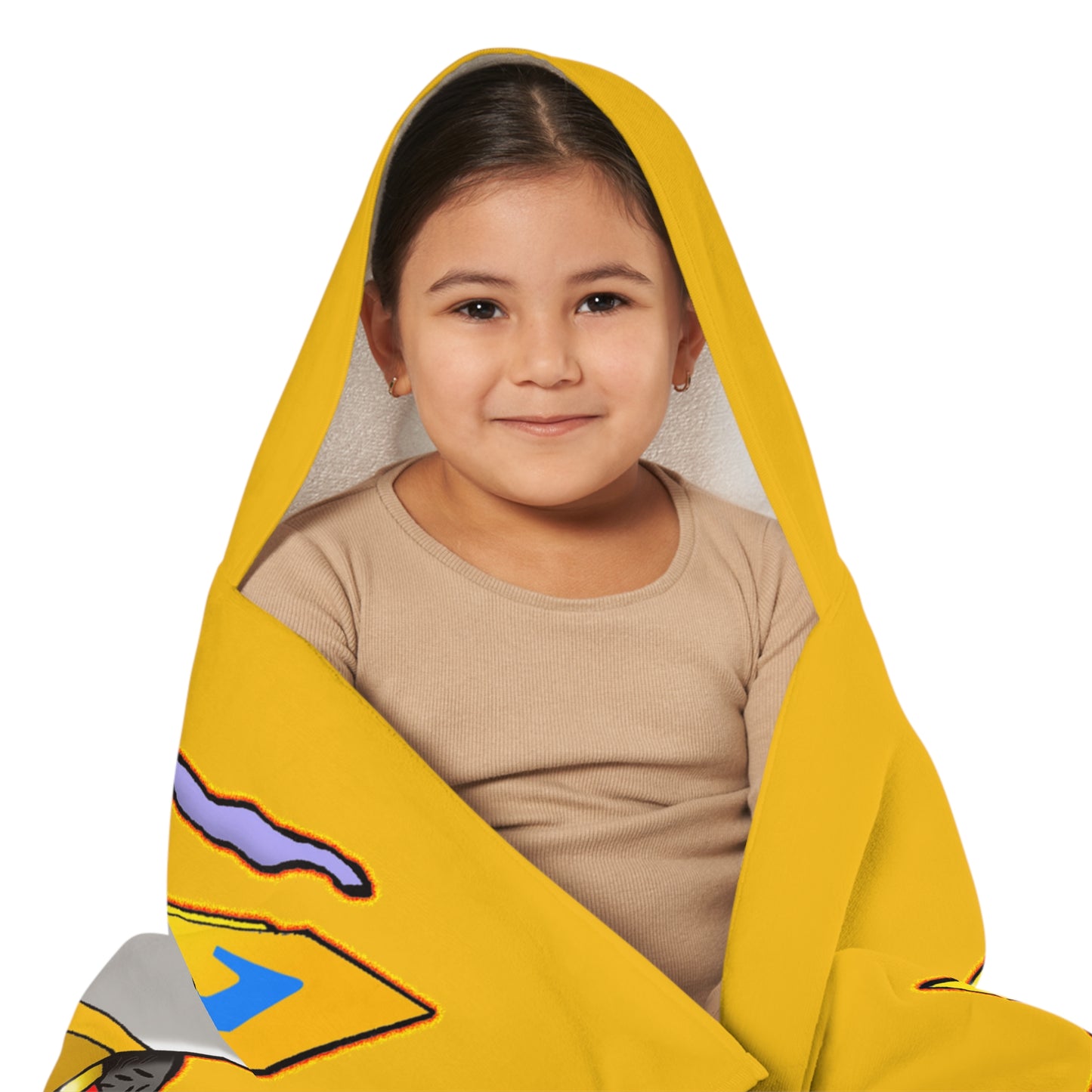 BUDDY CRUISE BUDDYMOBILE Custom Car Art Kids Hooded Towel 24x36