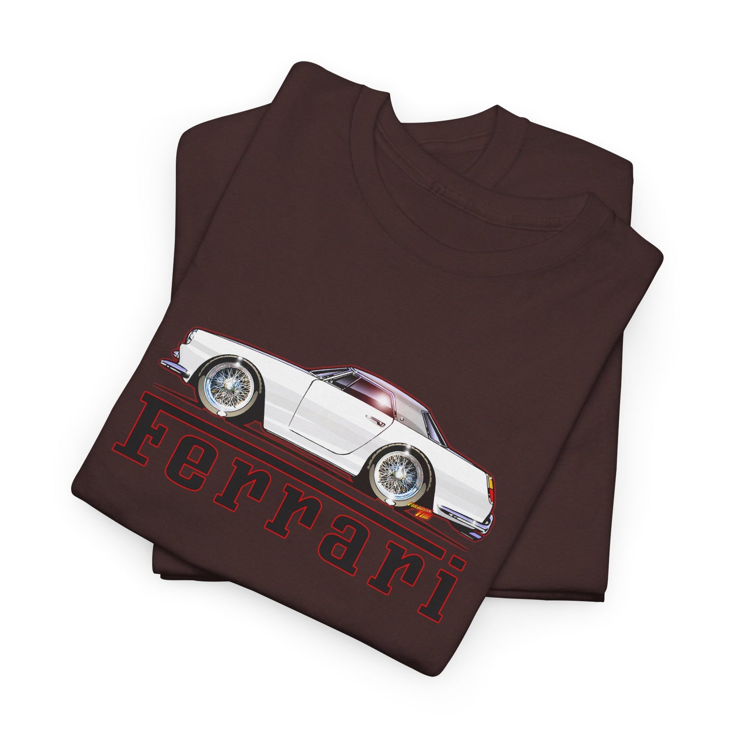 FERRARI 250GT 1959 Classic Car Concept Art Heavy Cotton Tee 10 Colors