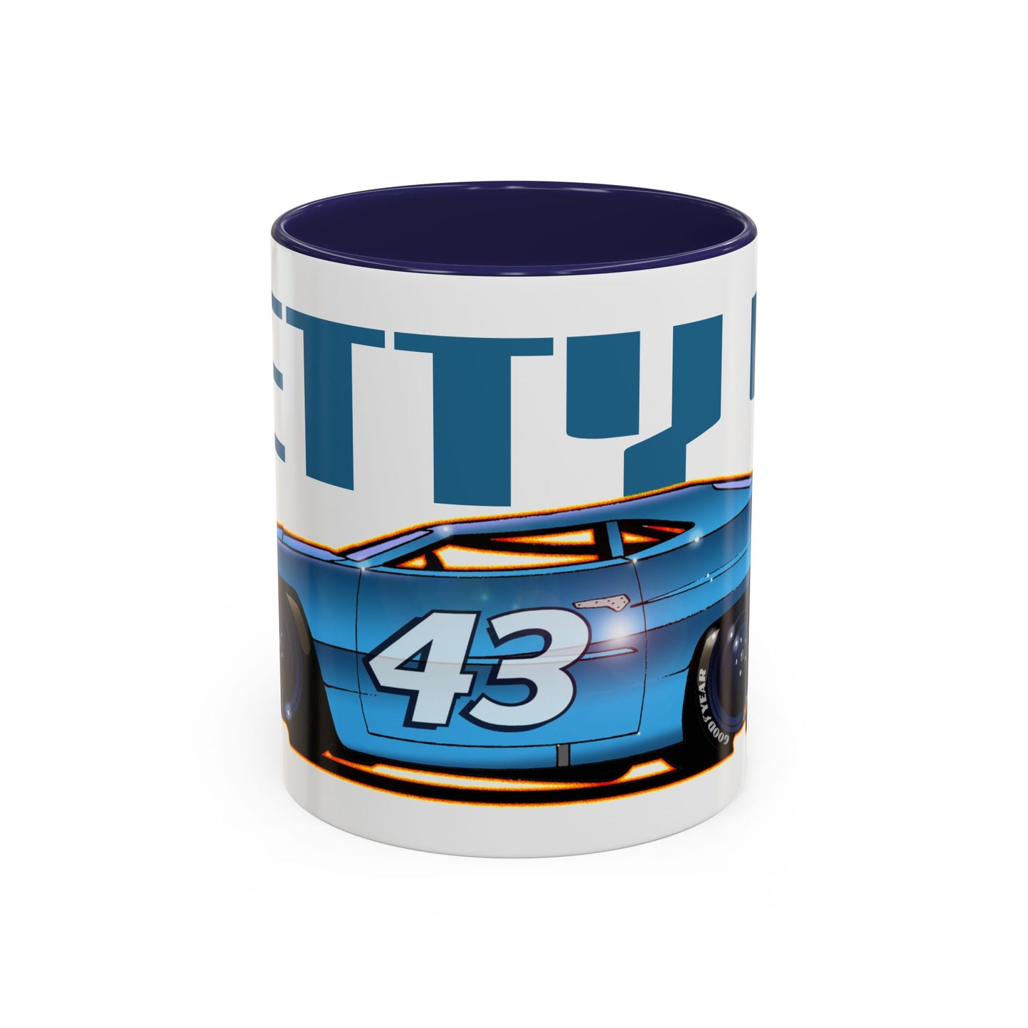 NASCAR Richard Petty 43 Plymouth Collectible Coffee Mug - 2 Sizes