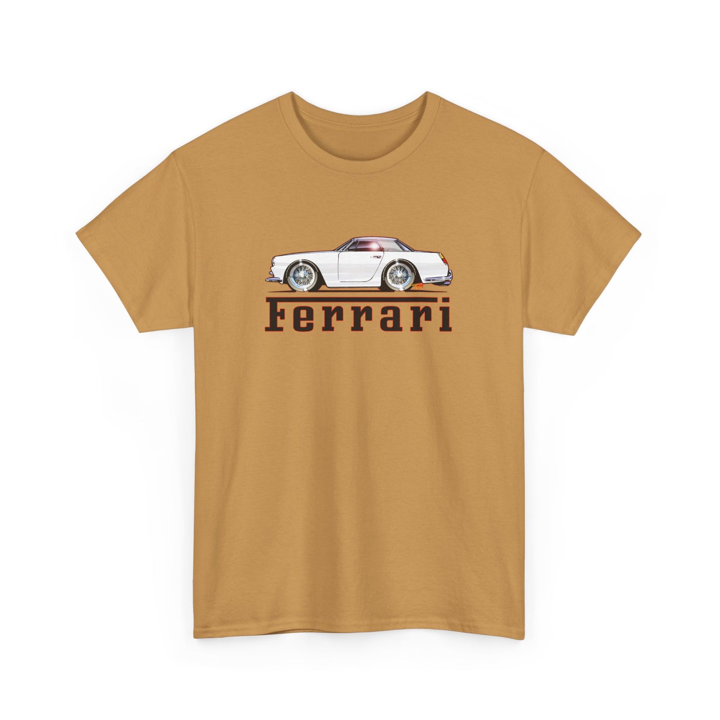 FERRARI 250GT 1959 Classic Car Concept Art Heavy Cotton Tee 10 Colors