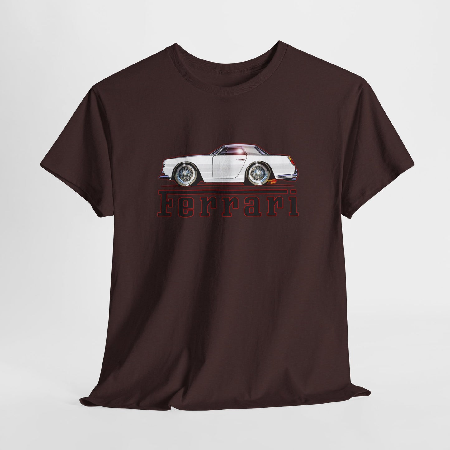 FERRARI 250GT 1959 Classic Car Concept Art Heavy Cotton Tee 10 Colors
