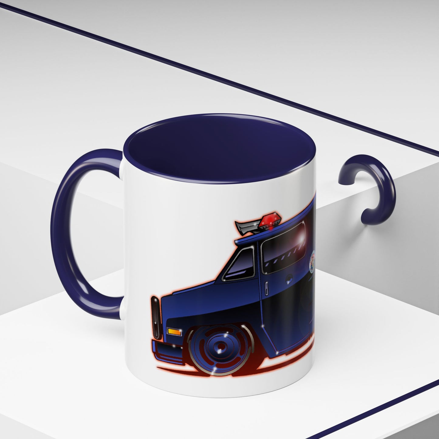 SWAT VAN TV Show Concept Art Coffee Mug 11oz-Mug-Fireball Tim Garage