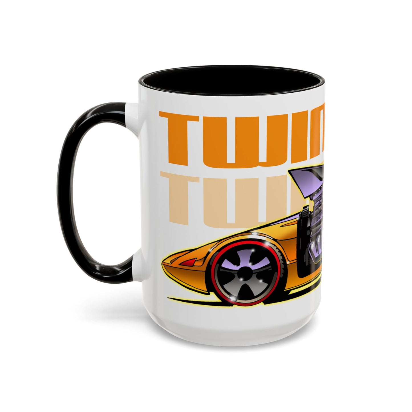 TWIN MILL Hot Wheels Collectible Art Coffee Mug