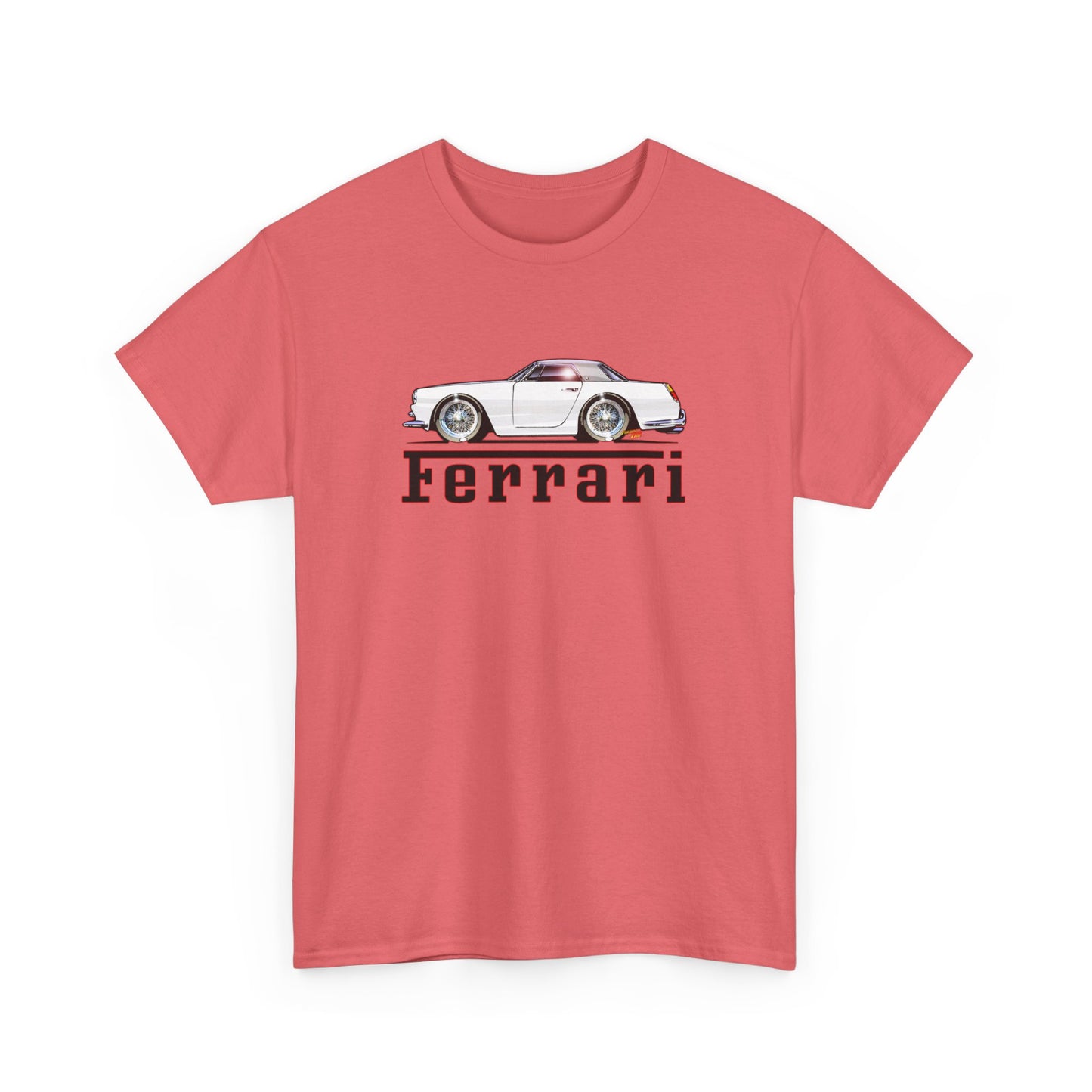 FERRARI 250GT 1959 Classic Car Concept Art Heavy Cotton Tee 10 Colors