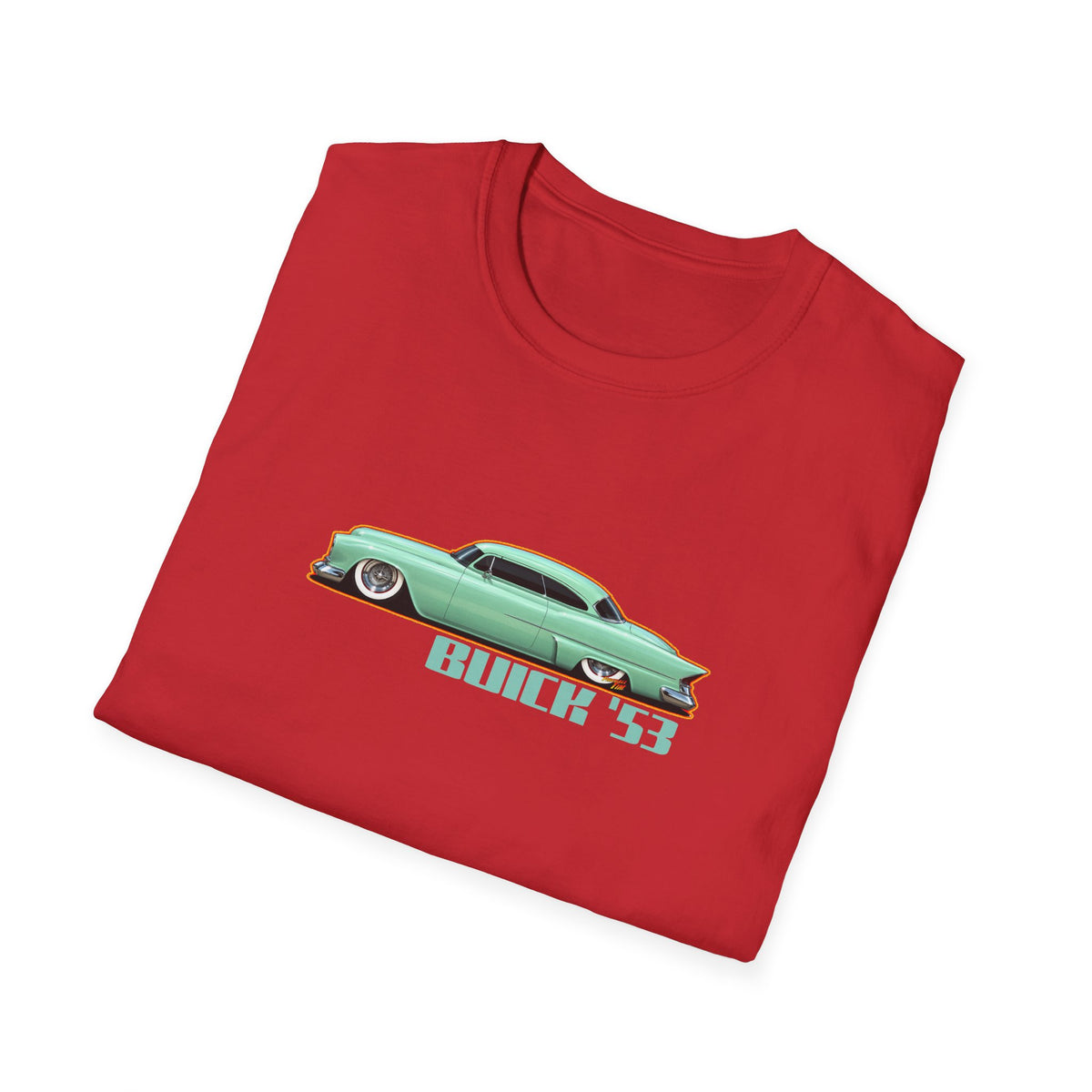 BUICK 1953 Kustom Special Collectible Fireball Art TeeShirt