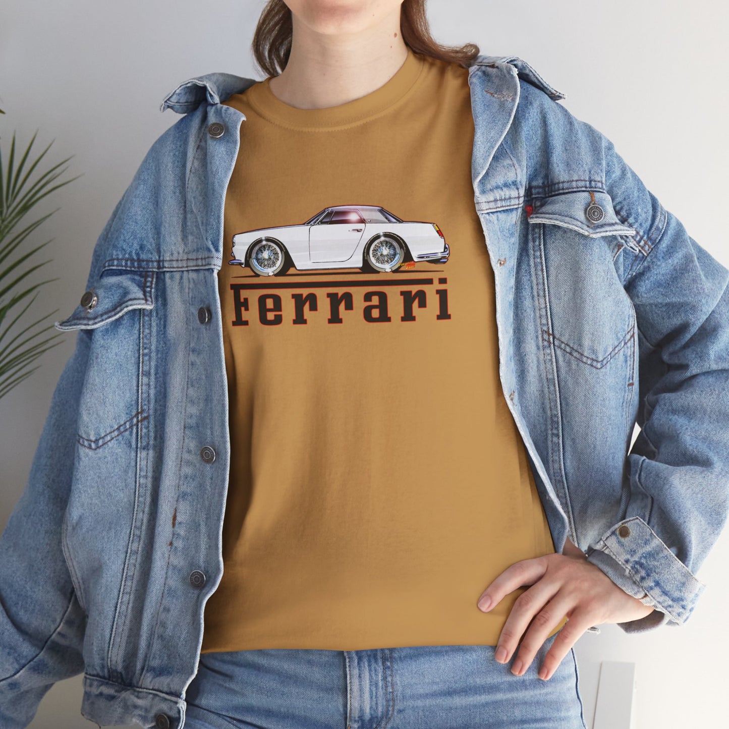 FERRARI 250GT 1959 Classic Car Concept Art Heavy Cotton Tee 10 Colors