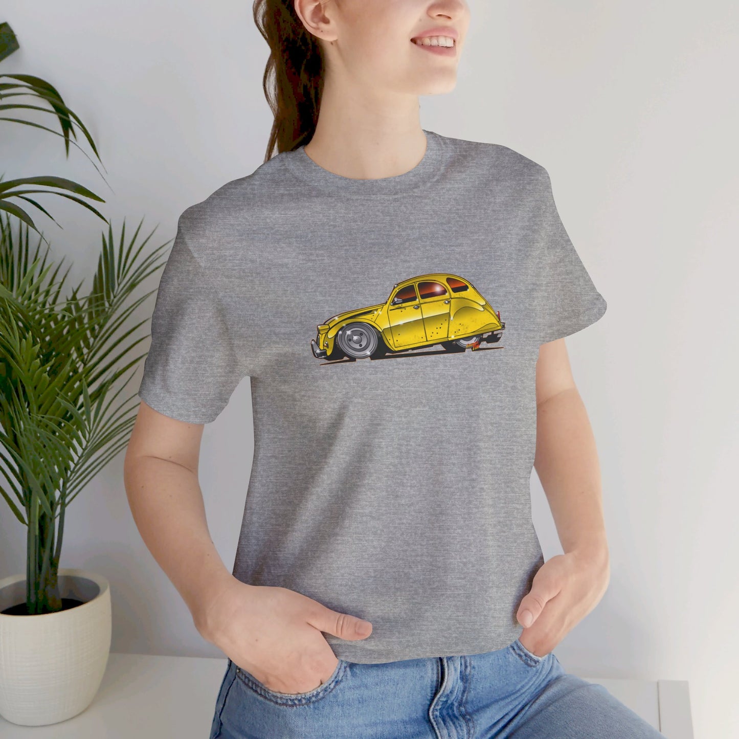 James Bond CITROEN 2CV For Your Eyes Only Concept Art Tee 12 Colors