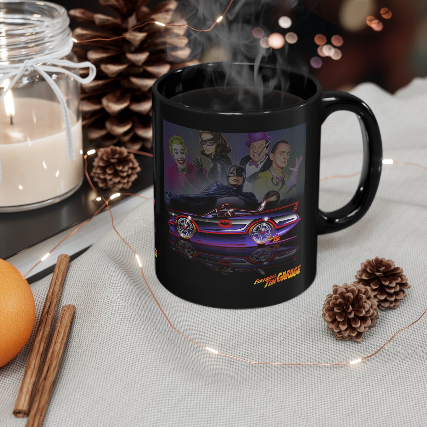 BATMAN TV Show Garage Coffee Mug 11oz-Mug-Fireball Tim Garage