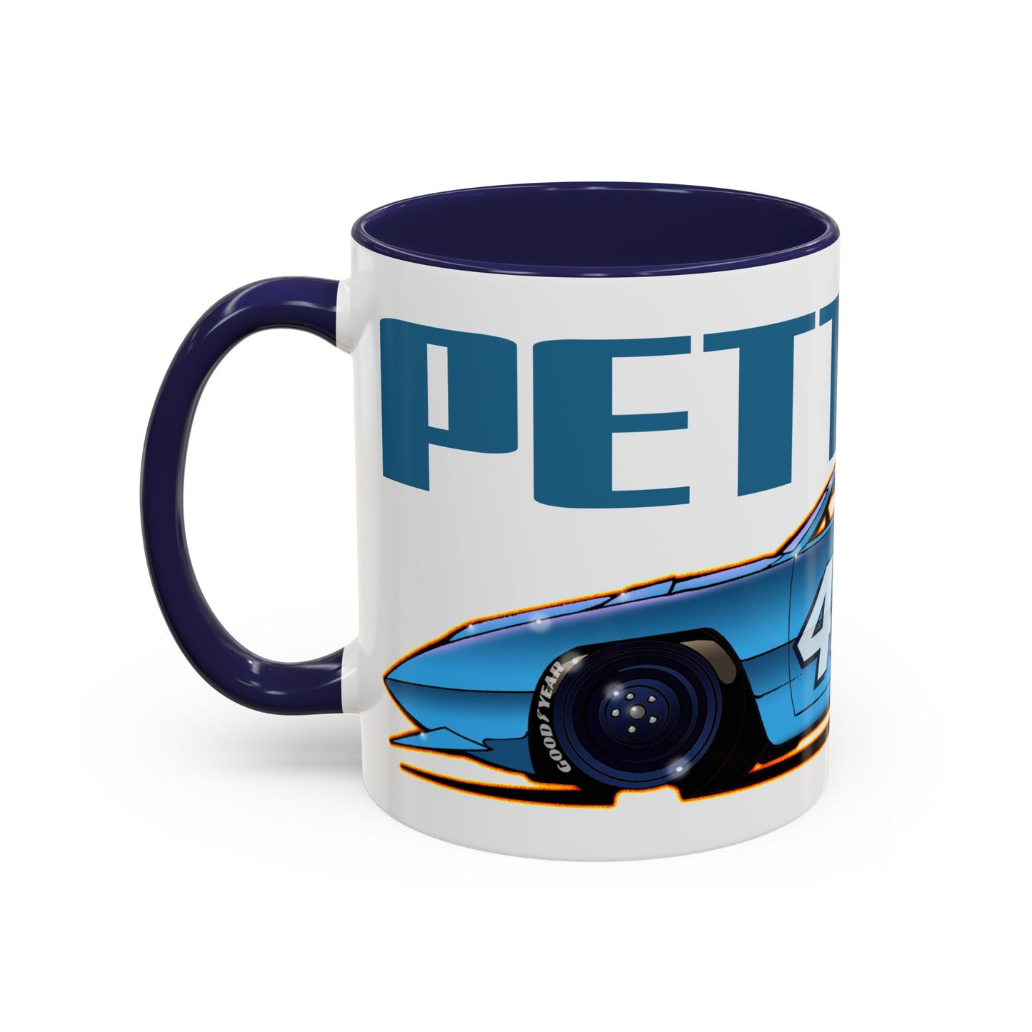 NASCAR Richard Petty 43 Plymouth Collectible Coffee Mug - 2 Sizes