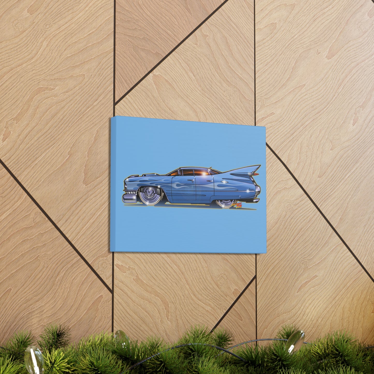 CADILLAC SERIES 62 1959 Concept Art Canvas Print 11x14