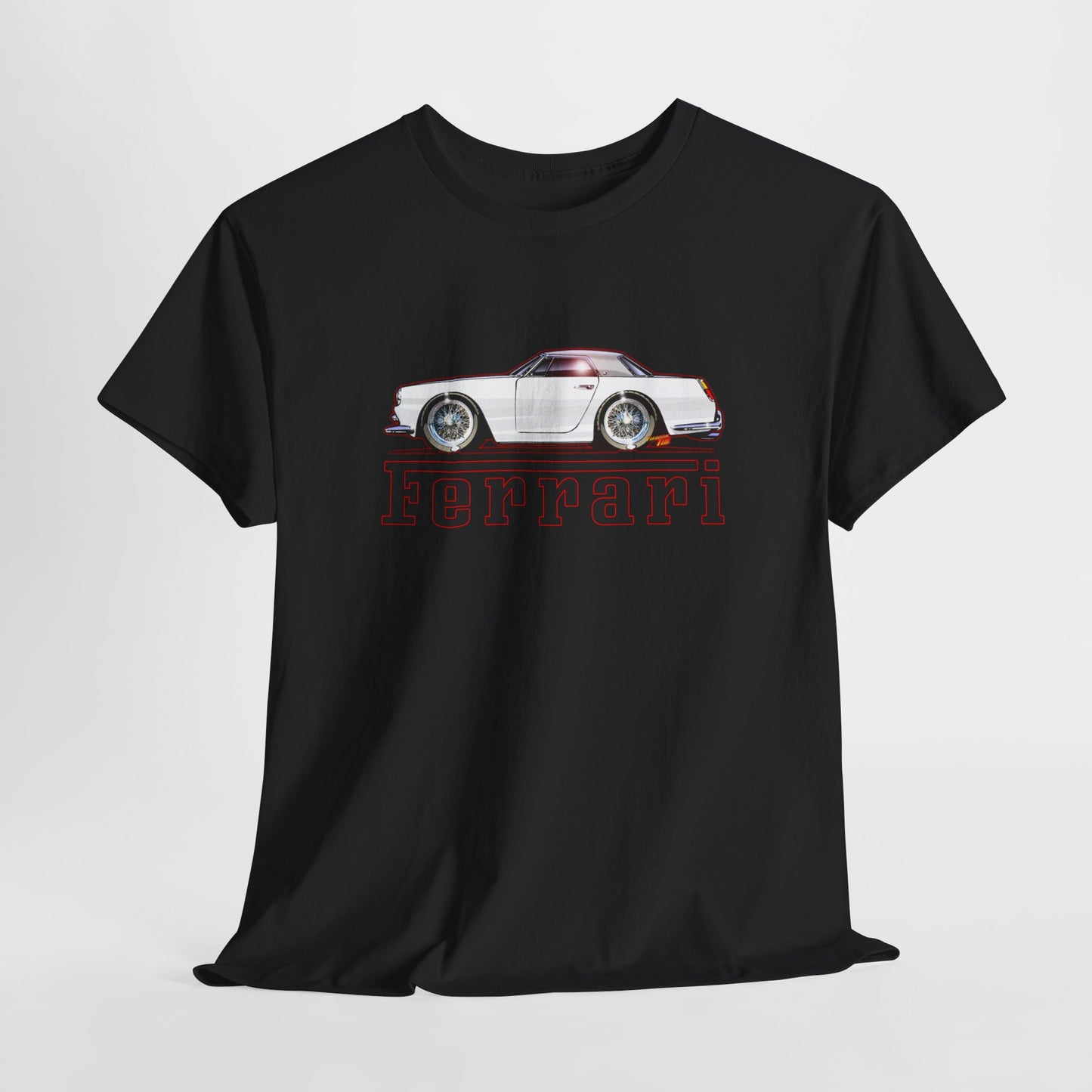 FERRARI 250GT 1959 Classic Car Concept Art Heavy Cotton Tee 10 Colors