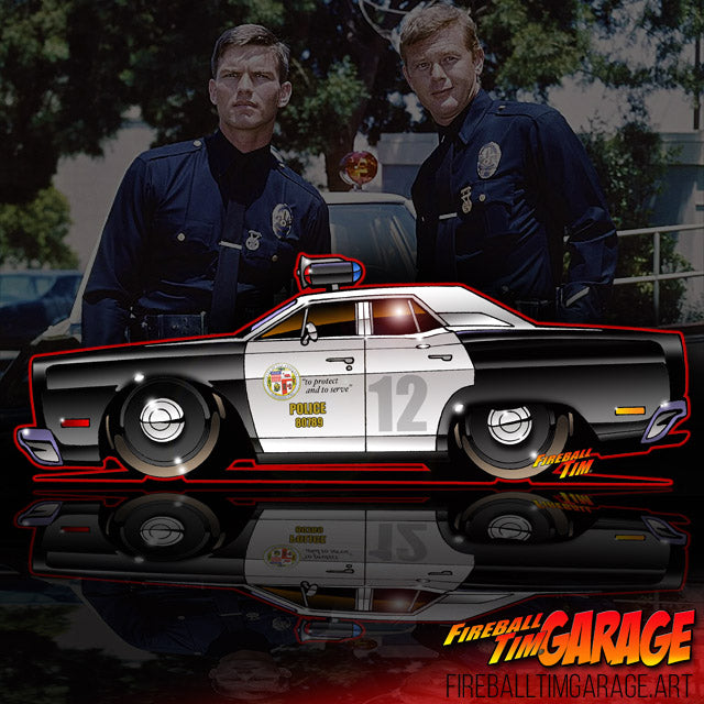 Adam 12 Concept Art by Fireball Tim Garage