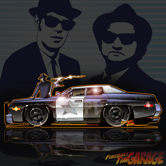 Blues Brother Concept Art by Fireball Tim Garage