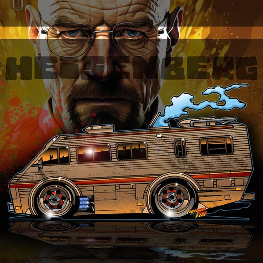 Breaking Bad RV Concept Art by Fireball Tim Garage