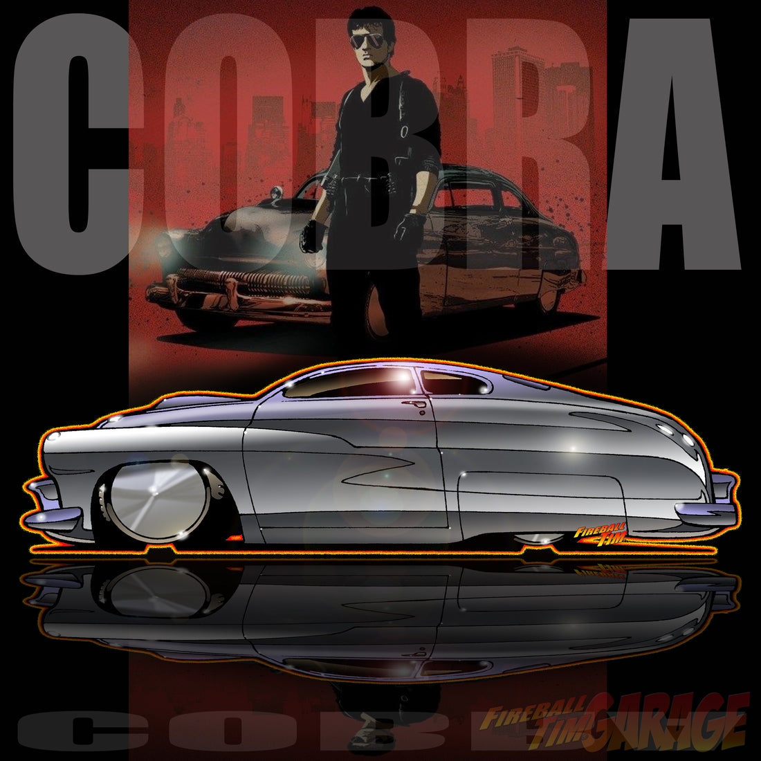 Stallone Cobra Merc Concept Art by Fireball Tim Garage