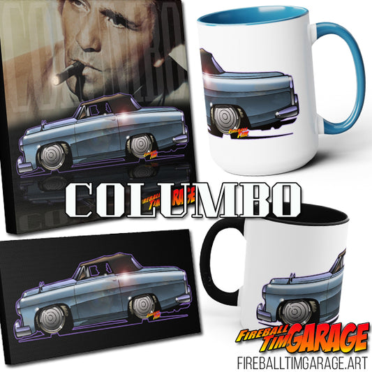 Columbo Peugeot Fireball Custom Car Art