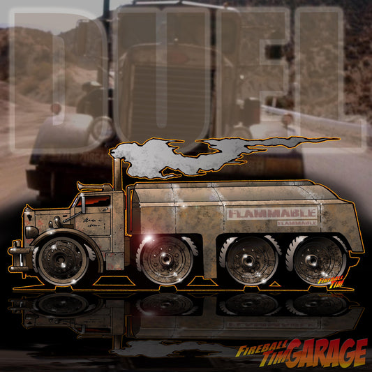 Duel Truck Concept Art by Fireball Tim Garage