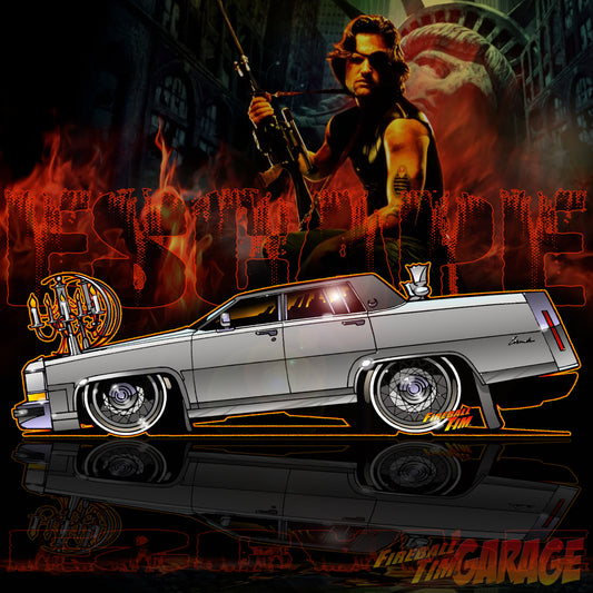 Escape From NY Duke Cadillac by Fireball Tim Garage