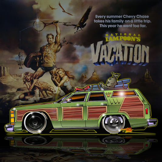 Family Truckster Movie Car Concept Art by Fireball Tim Garage