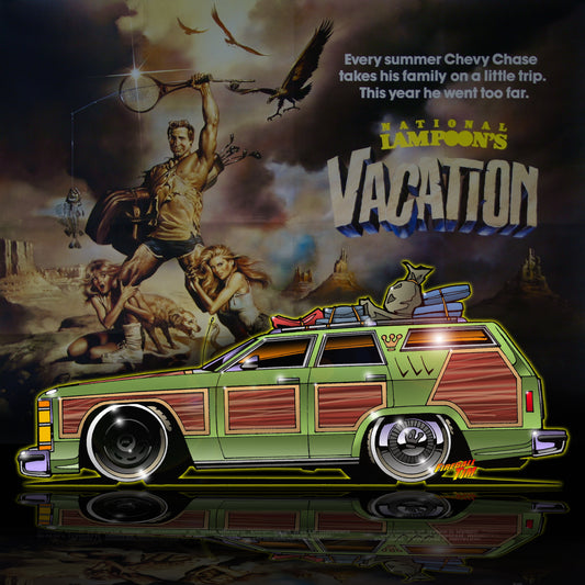 National Lampoon Family Truckster Concept Art Fireball Tim Garage