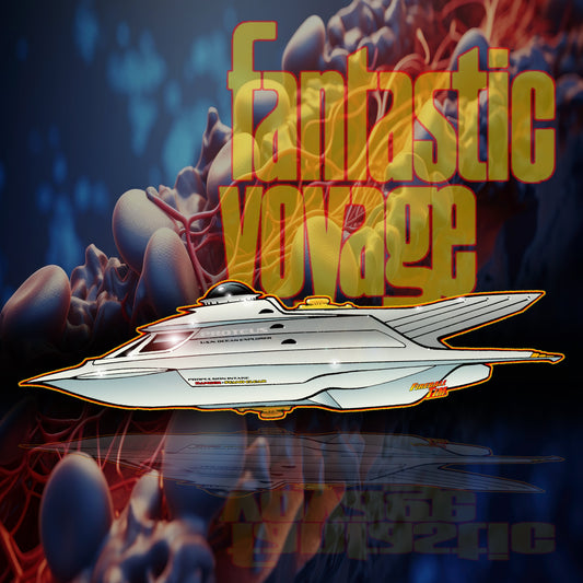 Fantastic Voyage Movie Art by Fireball Tim