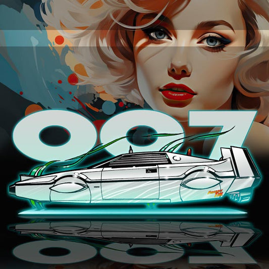 James Bond 007 Lotus Submarine Concept Art by Fireball Tim Garage