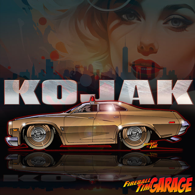 Kojak Buick Century Concept Art by Fireball Tim Garage