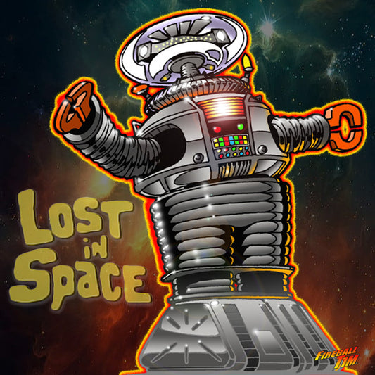 Robot from Lost in Space Custom Car Art