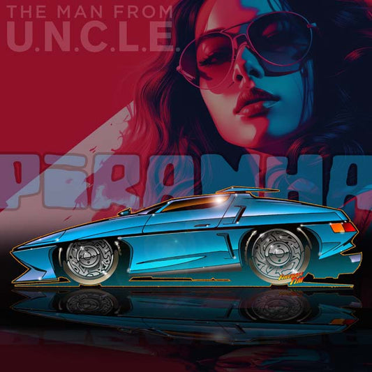 The Man from Uncle TV Car Concept Art by Fireball Tim Garage